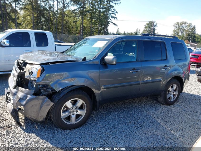 2011 Honda Pilot Ex-L VIN: 5FNYF4H53BB078091 Lot: 40246531