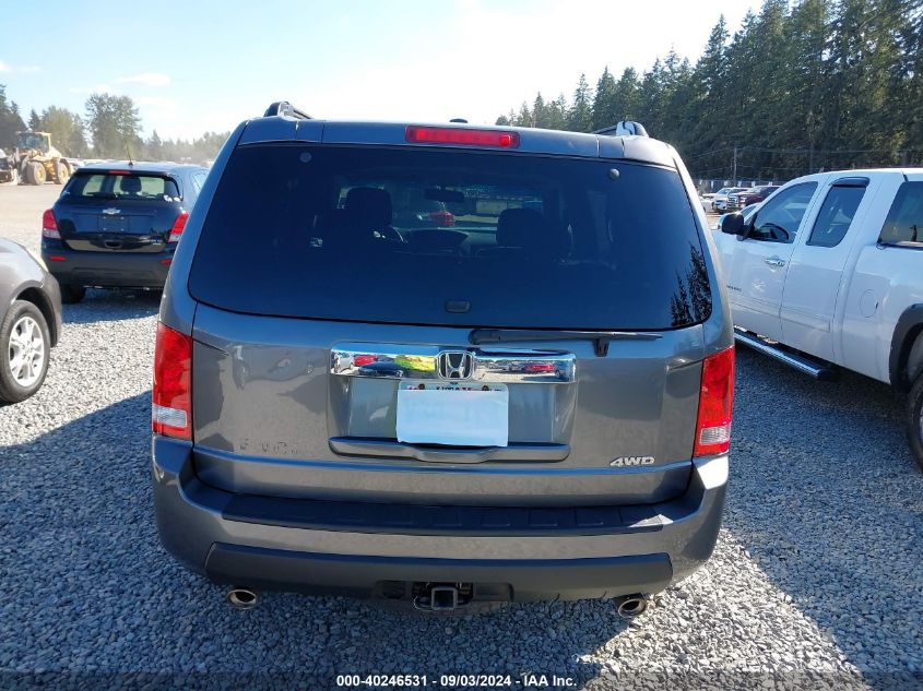 2011 Honda Pilot Ex-L VIN: 5FNYF4H53BB078091 Lot: 40246531