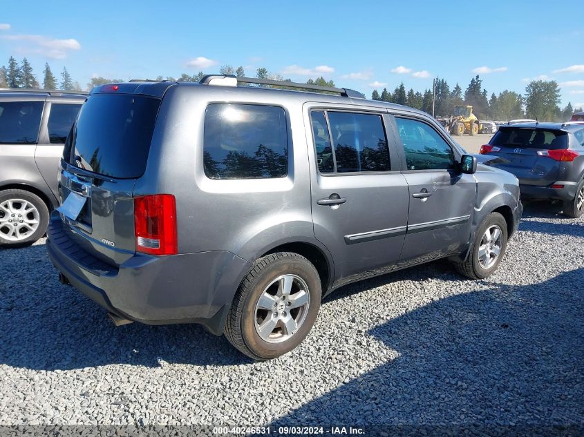 2011 Honda Pilot Ex-L VIN: 5FNYF4H53BB078091 Lot: 40246531