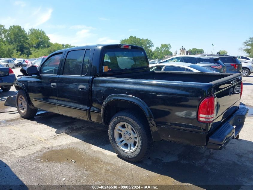 2002 Dodge Dakota Sport VIN: 1B7HL38NX2S661327 Lot: 40246538