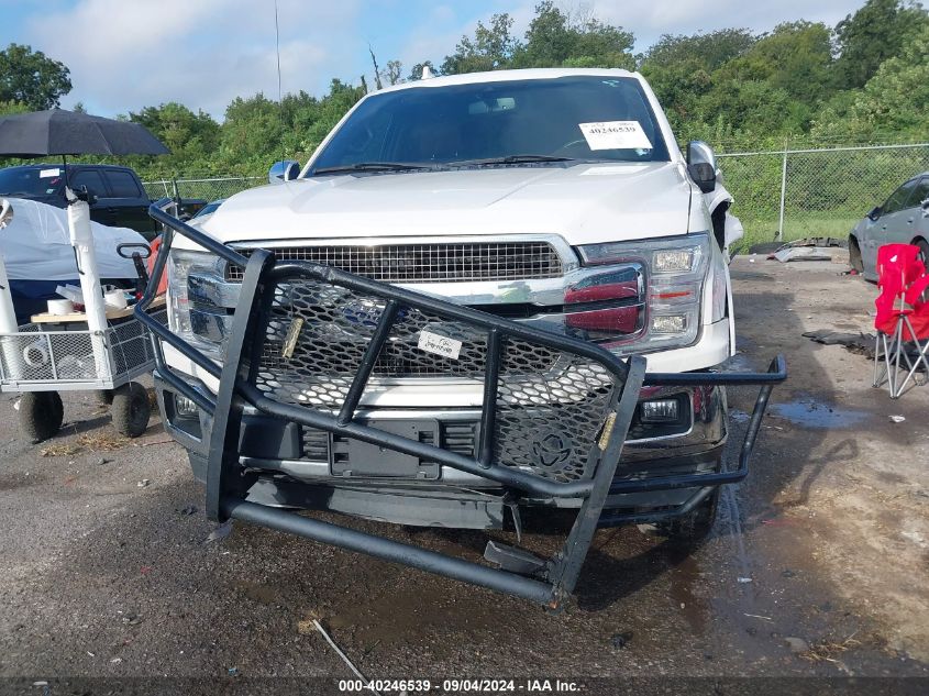 2019 Ford F-150 King Ranch VIN: 1FTEW1E50KFD32891 Lot: 40246539