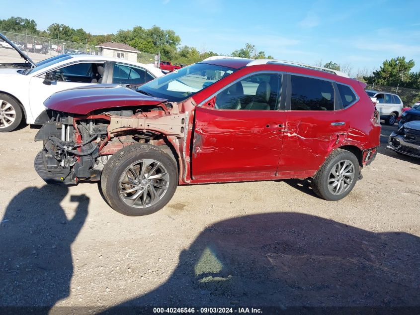 2015 Nissan Rogue Sl VIN: 5N1AT2MV4FC786952 Lot: 40246546