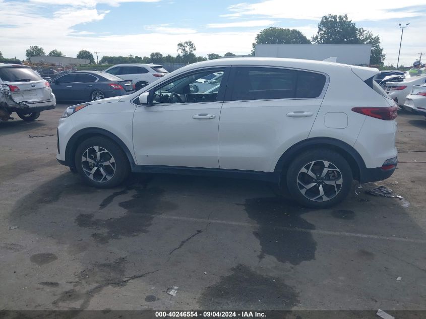 2021 Kia Sportage Lx VIN: KNDPM3AC3M7890438 Lot: 40246554