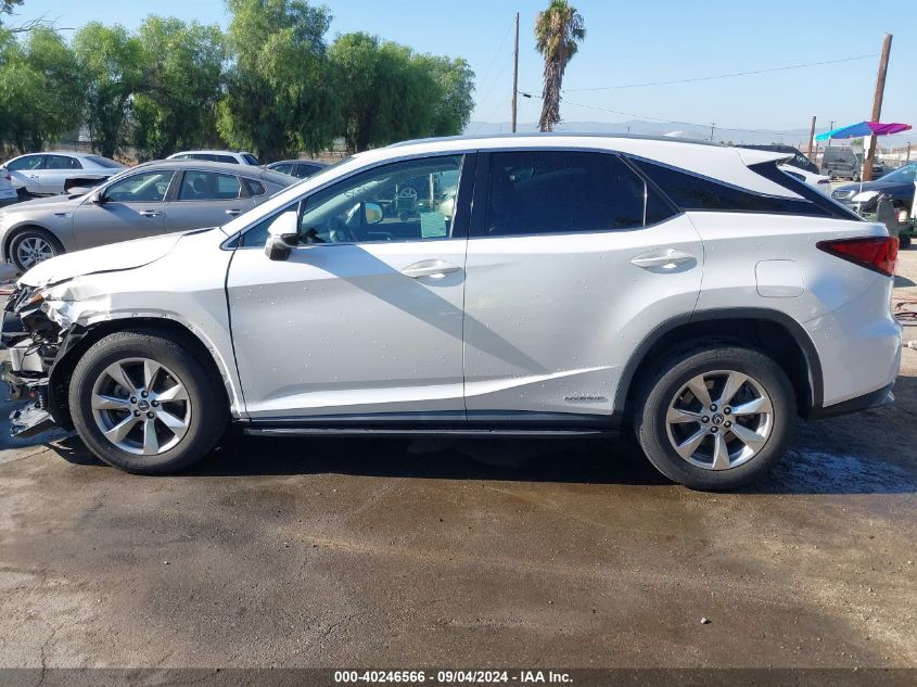 2018 Lexus Rx 450H VIN: 2T2BGMCA3JC021847 Lot: 40246566