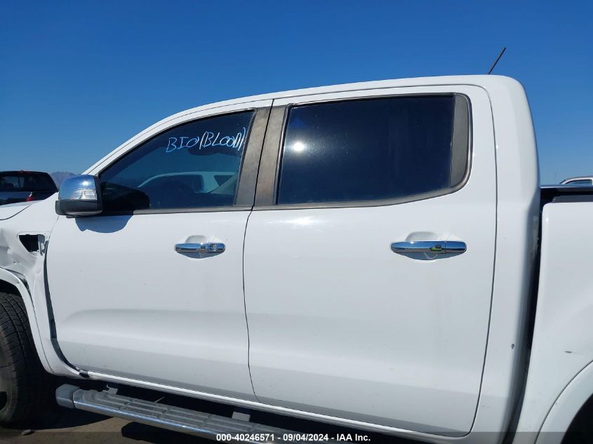 2019 Ford Ranger Lariat VIN: 1FTER4FH3KLB16410 Lot: 40246571