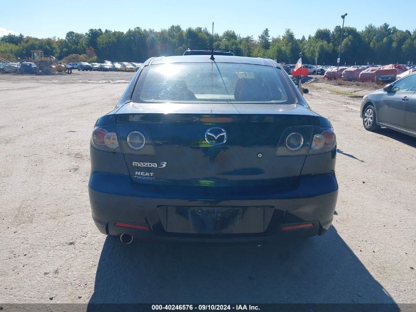 2008 Mazda Mazda3 S Sport VIN: JM1BK324381785138 Lot: 40246576