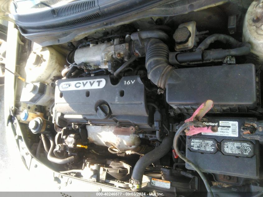 KNADE223896449505 2009 Kia Rio Lx