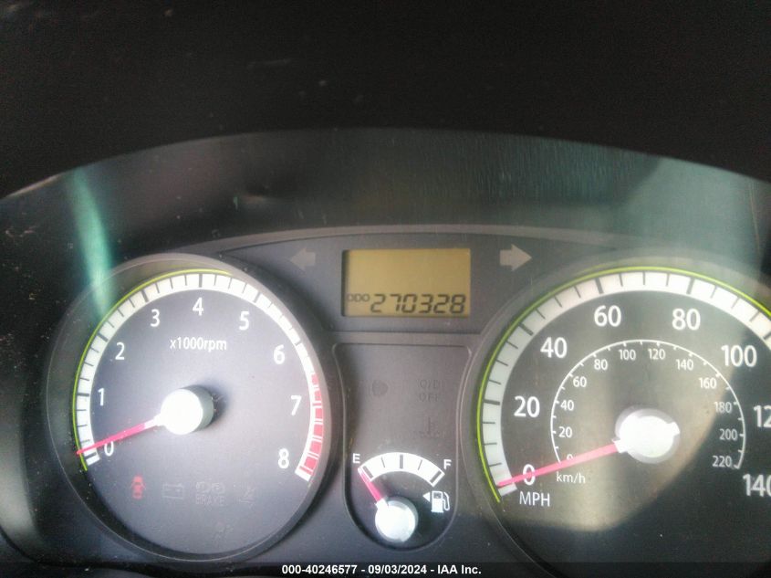 KNADE223896449505 2009 Kia Rio Lx