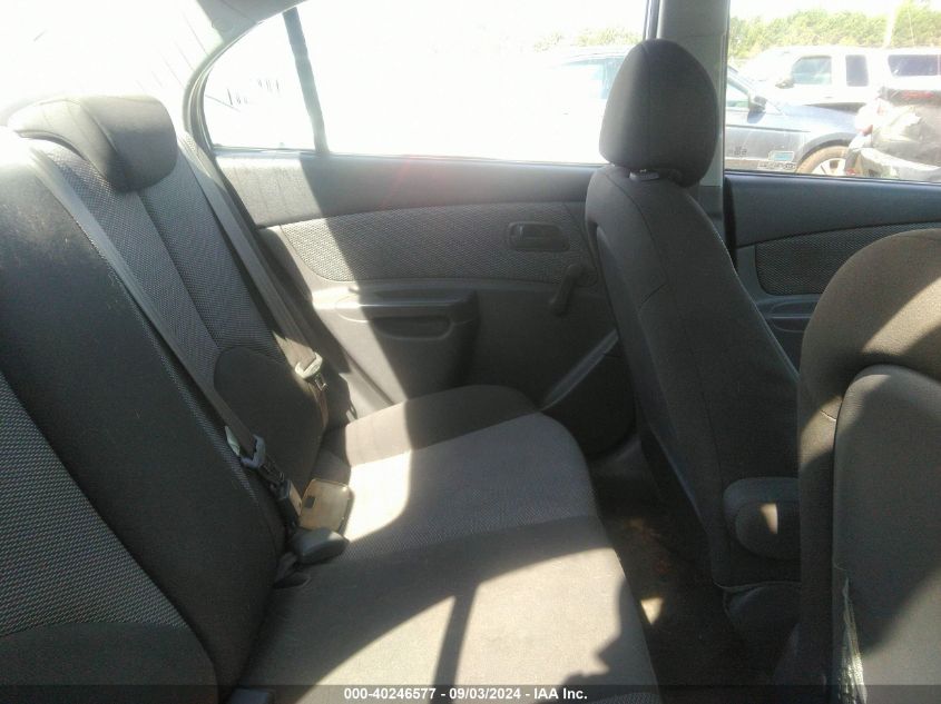 KNADE223896449505 2009 Kia Rio Lx