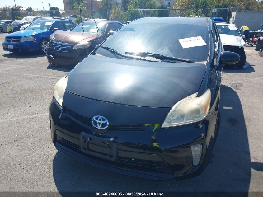 JTDKN3DUXD5704417 2013 Toyota Prius Two