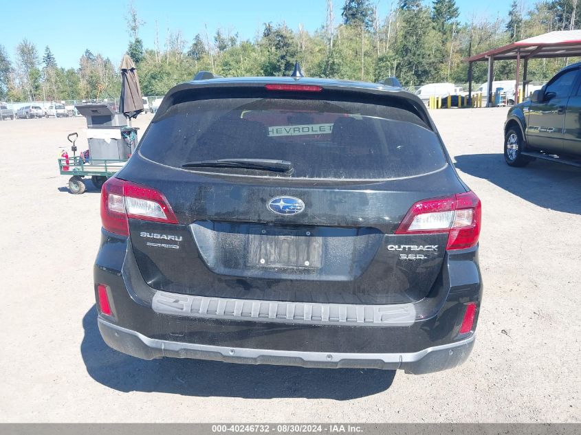 2017 Subaru Outback 3.6R Touring VIN: 4S4BSETC5H3360635 Lot: 40246732