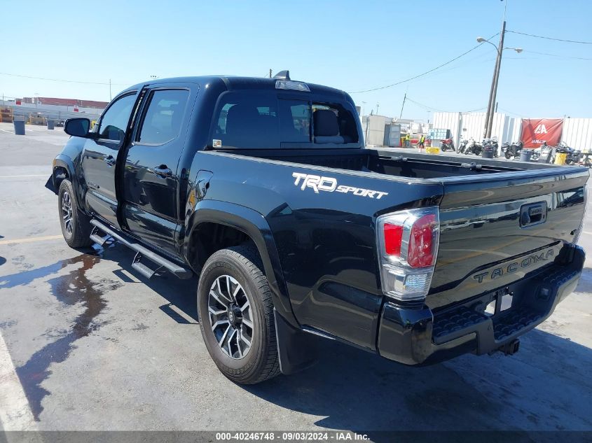 2022 Toyota Tacoma Trd Sport VIN: 3TMAZ5CN1NM170970 Lot: 40246748