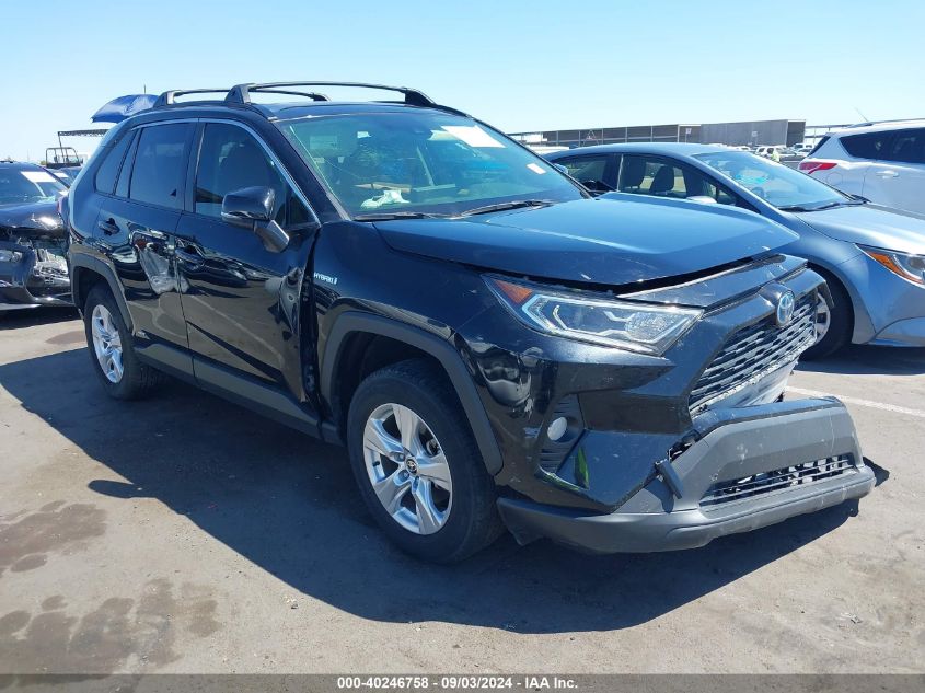 2021 Toyota Rav4 Hybrid Xle VIN: JTMRWRFV3MD125103 Lot: 40246758