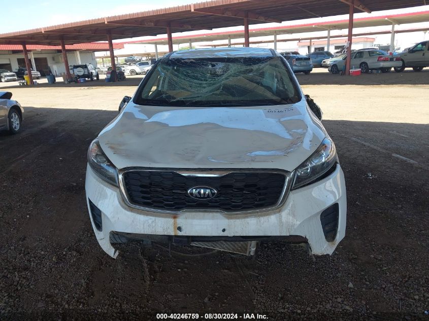 2019 Kia Sorento 3.3L Lx VIN: 5XYPG4A55KG559746 Lot: 40246759