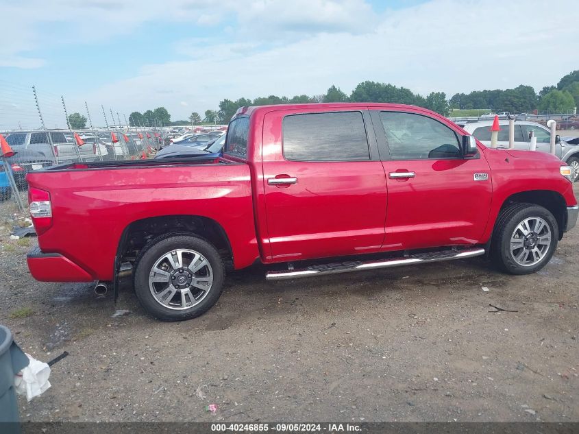 2019 Toyota Tundra 1794 5.7L V8 VIN: 5TFAY5F18KX855372 Lot: 40246855