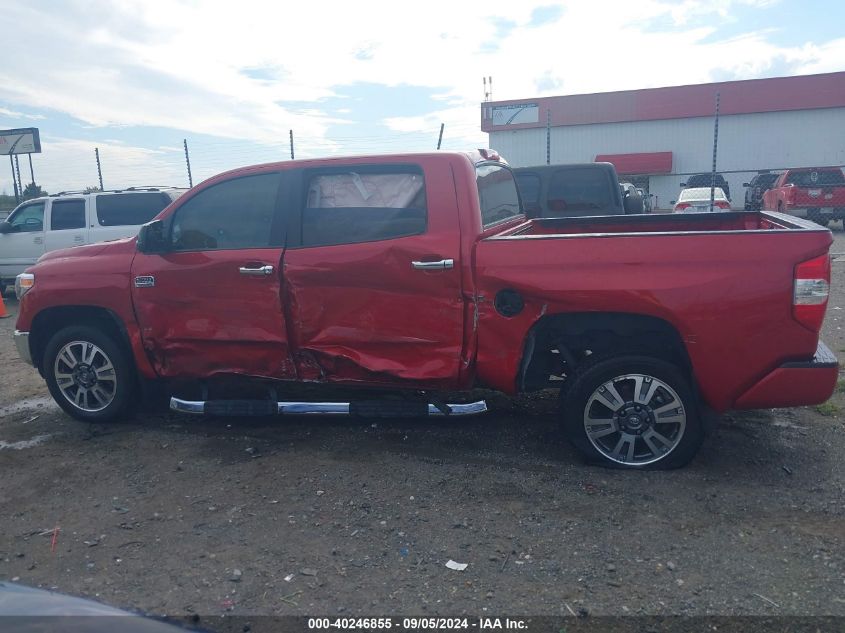 2019 Toyota Tundra 1794 5.7L V8 VIN: 5TFAY5F18KX855372 Lot: 40246855