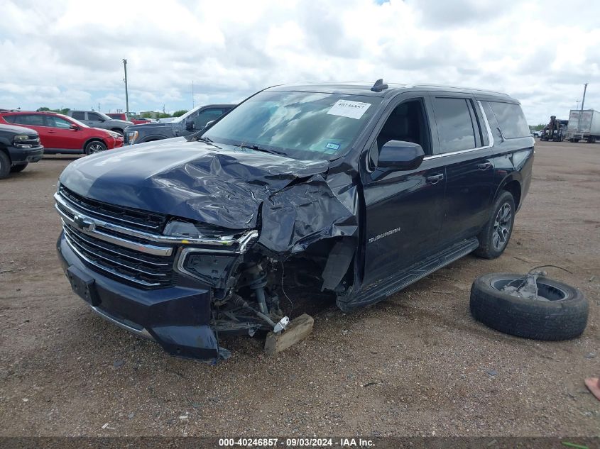 2022 Chevrolet Suburban 2Wd Lt VIN: 1GNSCCKD1NR148430 Lot: 40246857