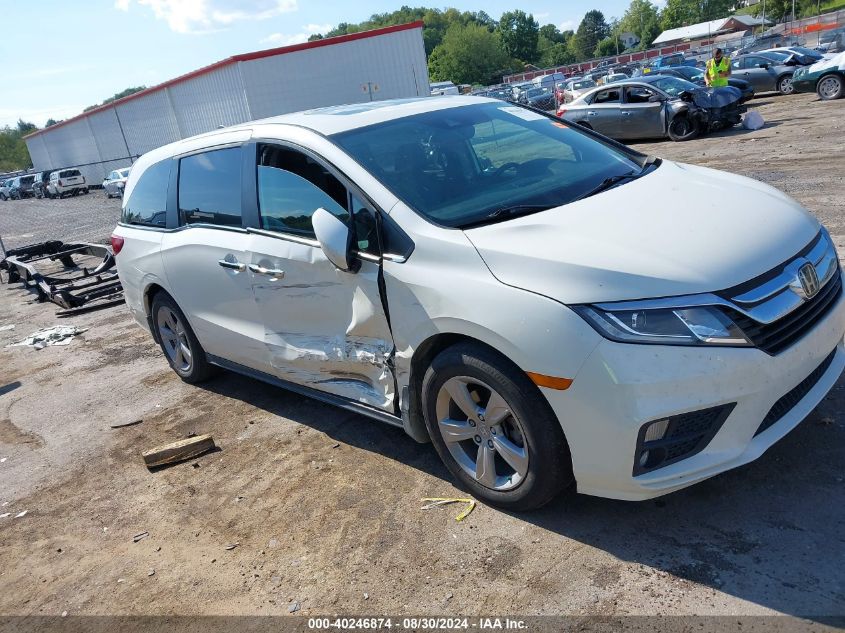 VIN 5FNRL6H70KB086854 2019 Honda Odyssey, Ex-L no.1