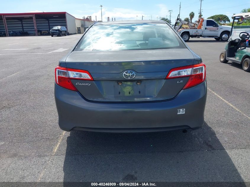 2012 Toyota Camry Le VIN: 4T1BF1FK3CU017454 Lot: 40246909