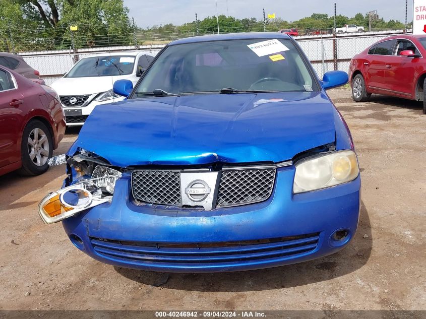 2006 Nissan Sentra 1.8S VIN: 3N1CB51D86L482561 Lot: 40246942