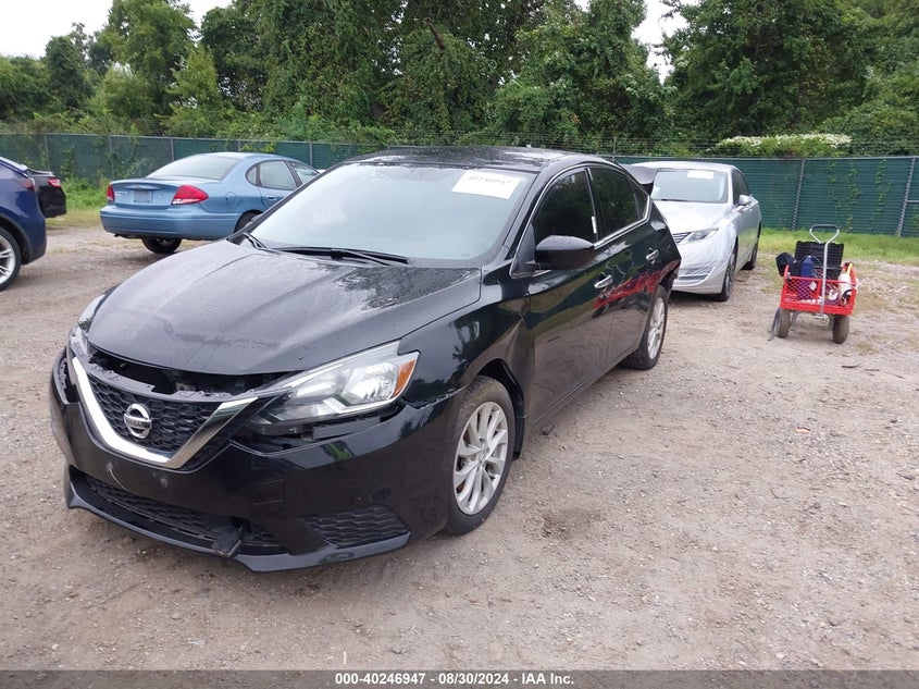 VIN 3N1AB7AP9KY240534 2019 NISSAN SENTRA SV