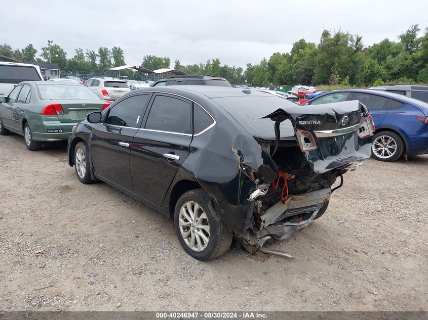 VIN 3N1AB7AP9KY240534 2019 NISSAN SENTRA SV