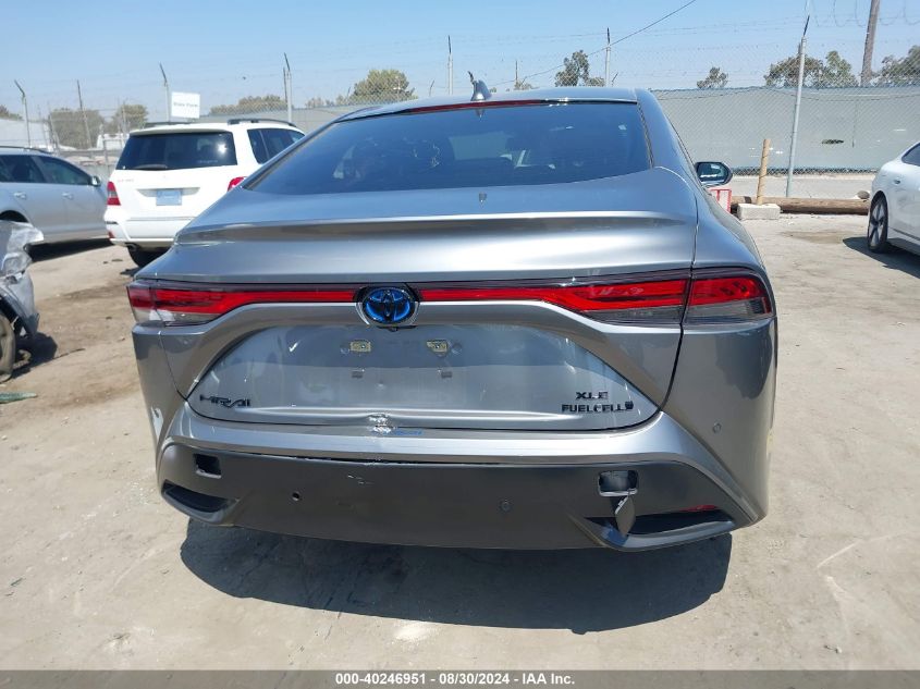 2022 Toyota Mirai Xle VIN: JTDAAAAA2NA004812 Lot: 40246951