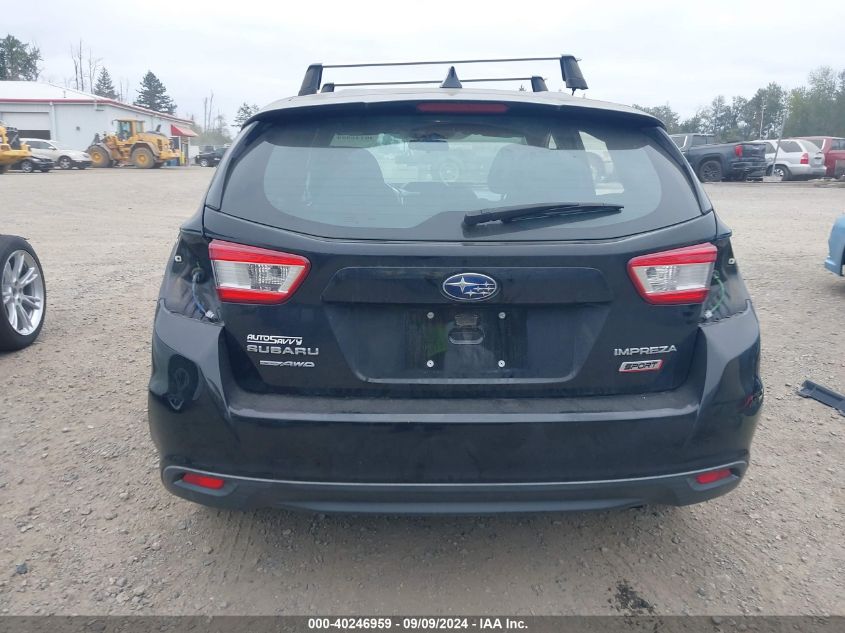 2018 Subaru Impreza 2.0I Sport VIN: 4S3GTAL62J1730581 Lot: 40246959