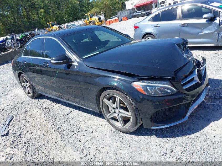 55SWF4JB1FU085181 2015 MERCEDES-BENZ C CLASS - Image 1