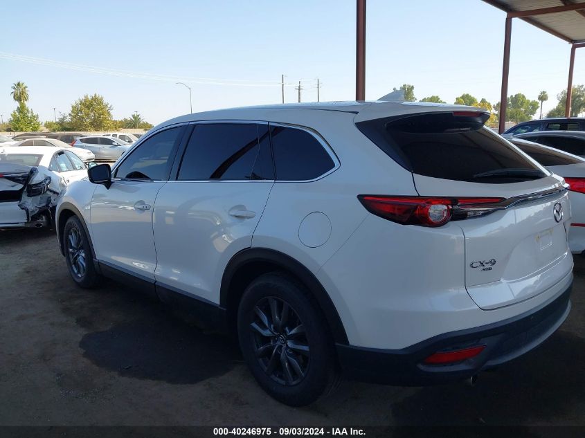 2021 Mazda Cx-9 Touring VIN: JM3TCBCY1M0540309 Lot: 40246975