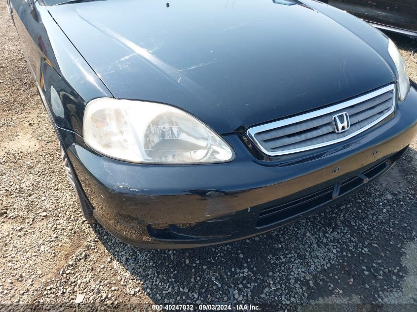 2000 Honda Civic Lx VIN: JHMEJ6673YS007825 Lot: 40247032