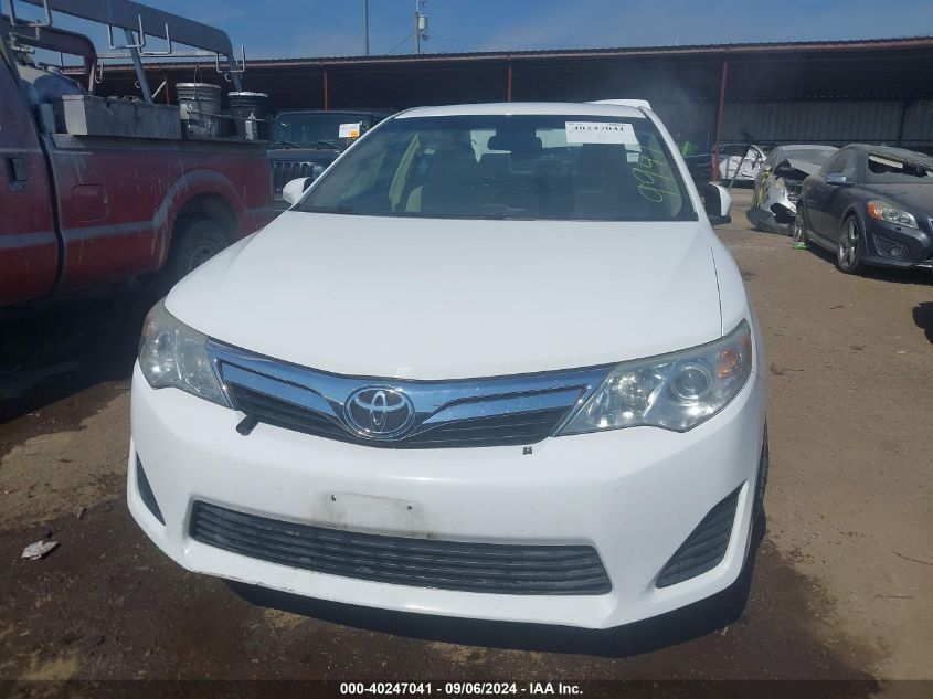 2012 Toyota Camry Le VIN: 4T1BF1FK9CU509941 Lot: 40247041