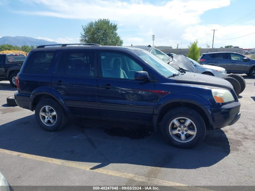 2004 Honda Pilot Ex VIN: 2HKYF18494H551096 Lot: 40247045