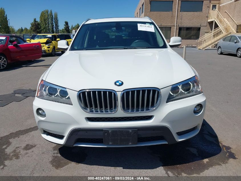 2012 BMW X3 xDrive35I VIN: 5UXWX7C54CL737256 Lot: 40247061