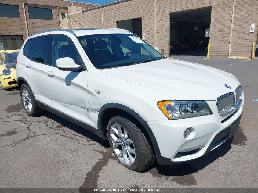 2012 BMW X3 xDrive35I VIN: 5UXWX7C54CL737256 Lot: 40247061