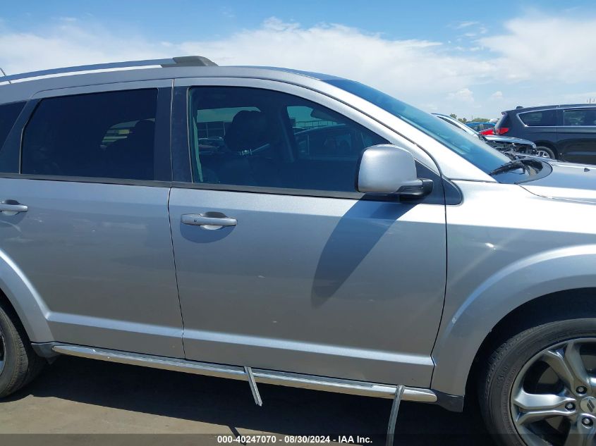 2018 Dodge Journey Crossroad VIN: 3C4PDCGB7JT208893 Lot: 40247070