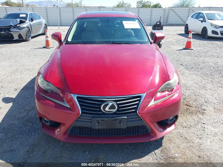 2014 Lexus Is 250 VIN: JTHBF1D2XE5014019 Lot: 40247071