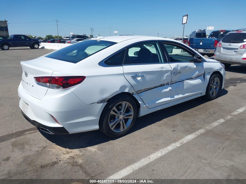 VIN 5NPE34AFXJH605381 2018 HYUNDAI SONATA SEL