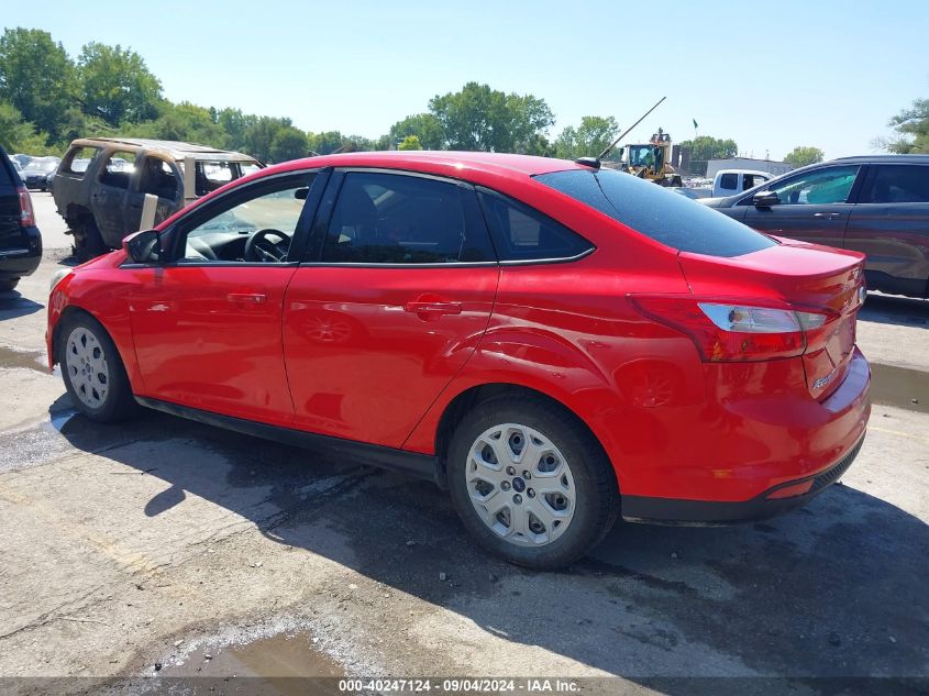 2012 Ford Focus Se VIN: 1FAHP3F21CL273238 Lot: 40247124