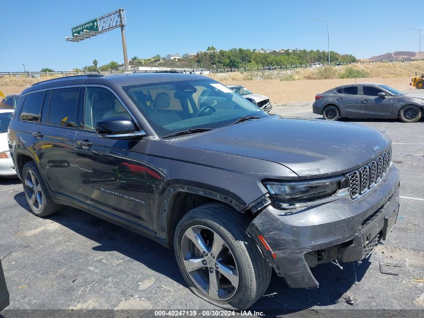 2021 Jeep Grand Cherokee L Limited 4X2 VIN: 1C4RJJBG1M8183744 Lot: 40247139