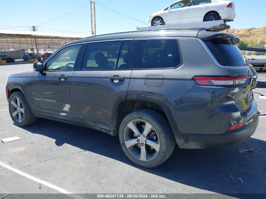 2021 Jeep Grand Cherokee L Limited 4X2 VIN: 1C4RJJBG1M8183744 Lot: 40247139