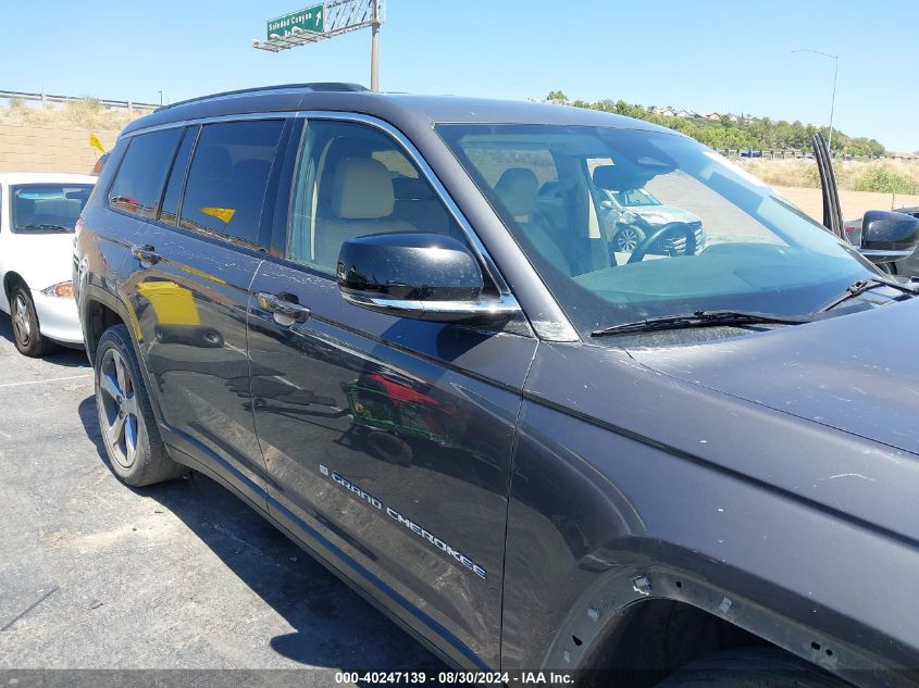 2021 Jeep Grand Cherokee L Limited 4X2 VIN: 1C4RJJBG1M8183744 Lot: 40247139