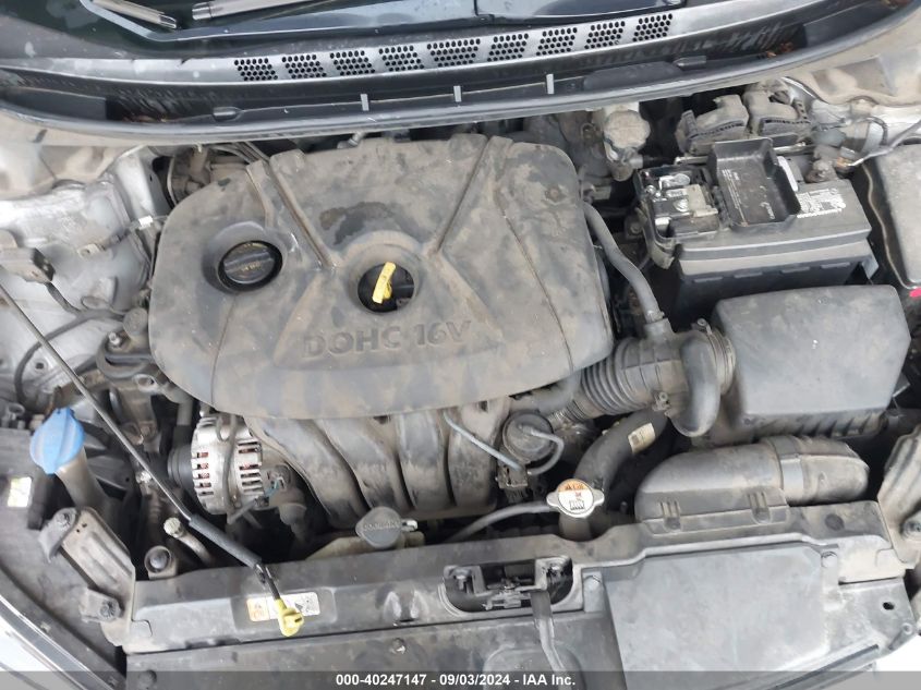 5NPDH4AE1EH503140 2014 Hyundai Elantra Limited