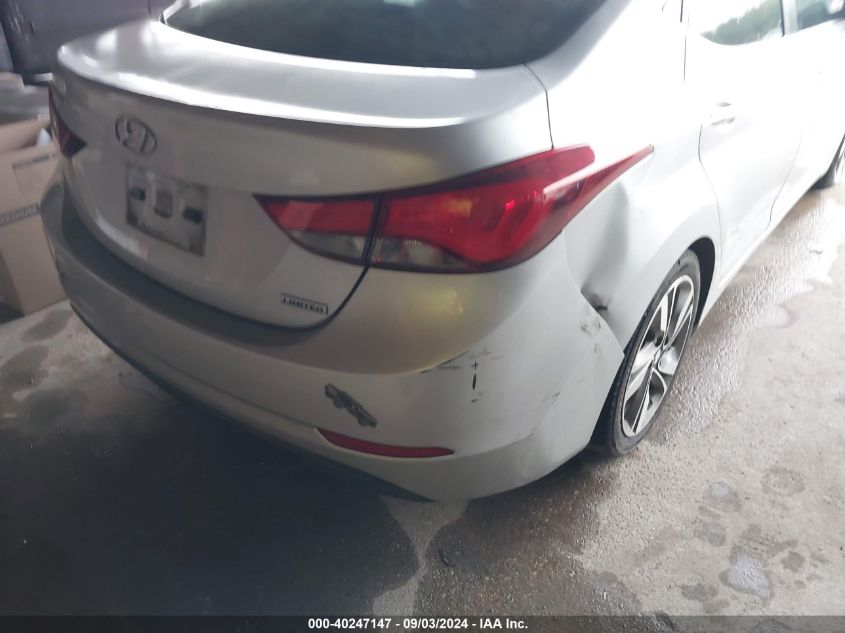 5NPDH4AE1EH503140 2014 Hyundai Elantra Limited