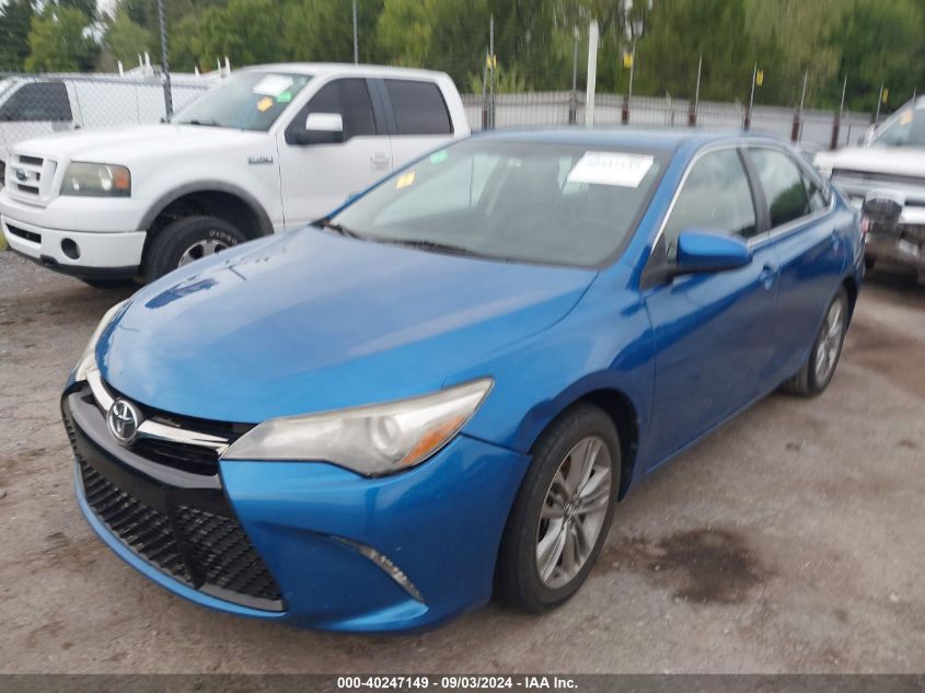 2017 Toyota Camry Se VIN: 4T1BF1FK2HU752191 Lot: 40247149