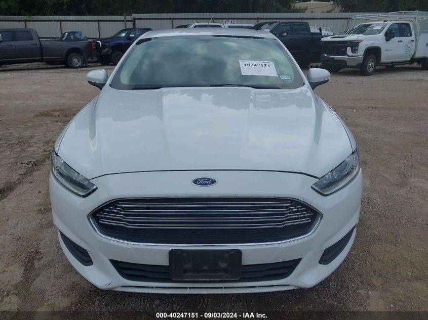 2016 FORD FUSION S - 3FA6P0G72GR382007