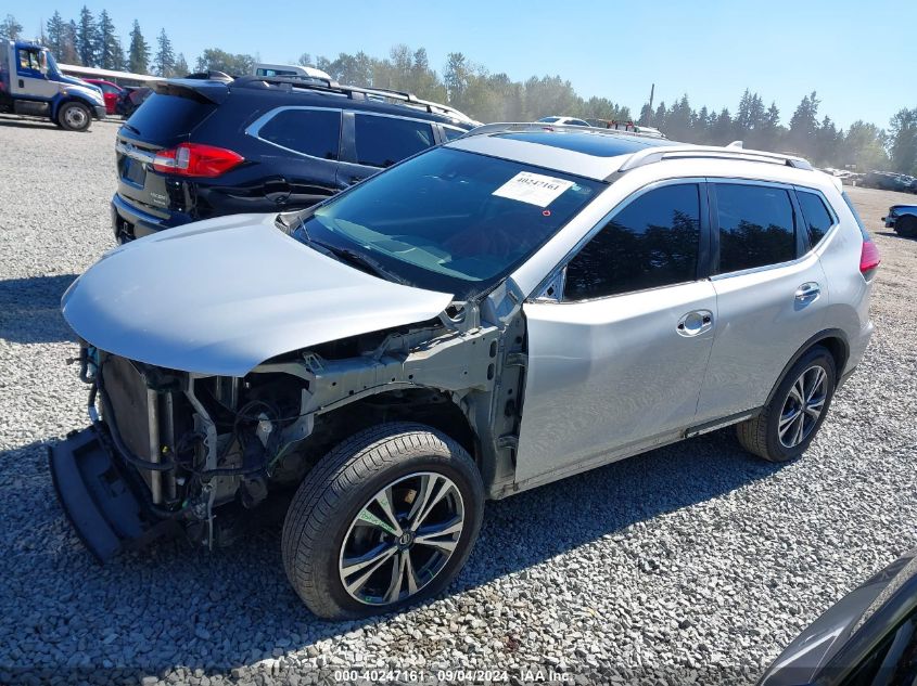 2017 Nissan Rogue Sl VIN: 5N1AT2MV6HC760050 Lot: 40247161