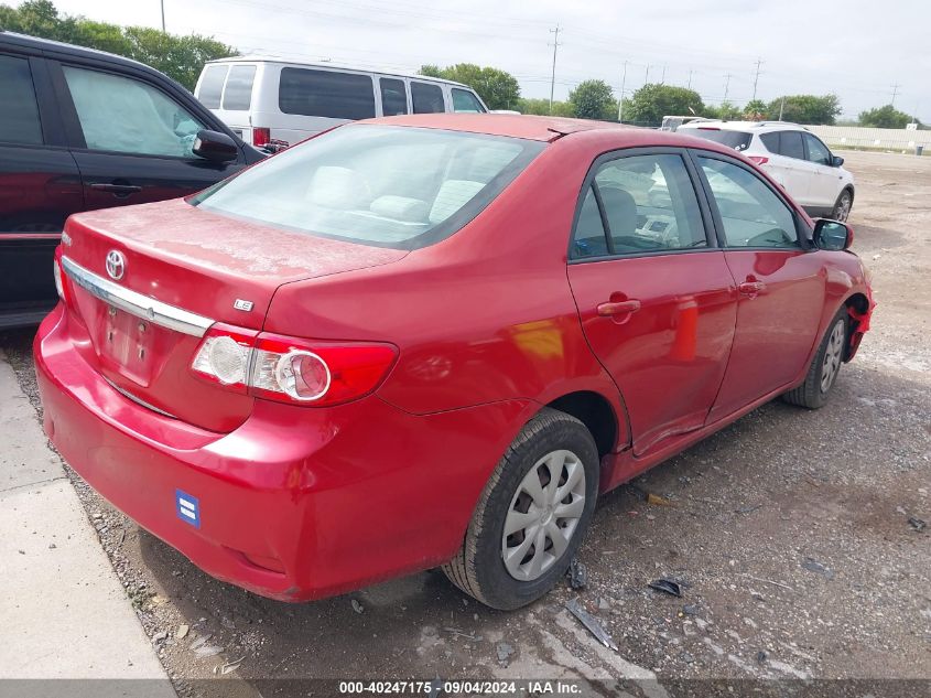 2011 Toyota Corolla S/Le VIN: JTDBU4EE9BJ099374 Lot: 40247175