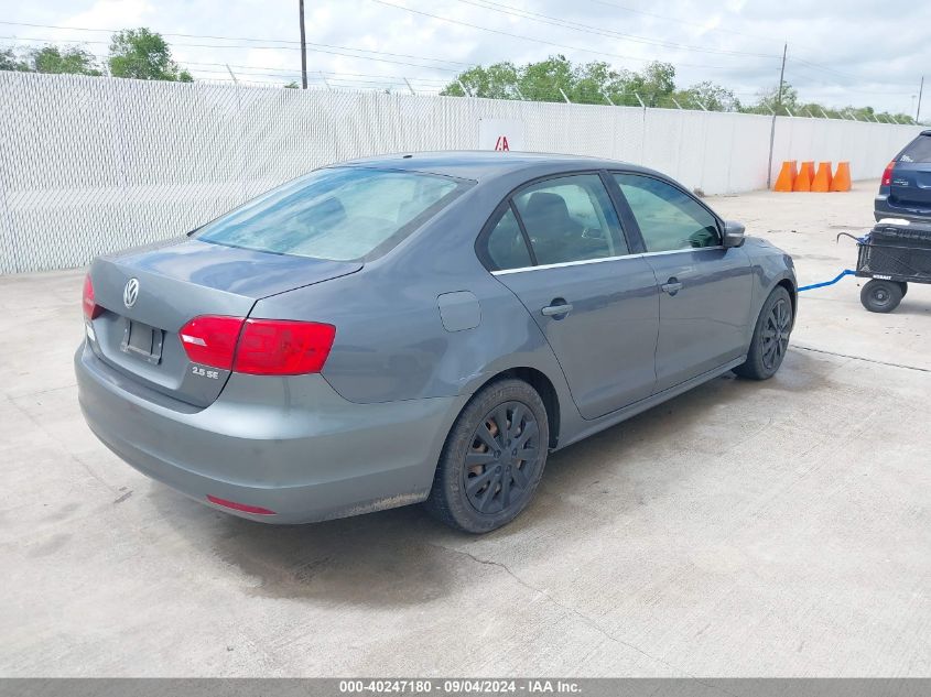 2013 Volkswagen Jetta 2.5L Se VIN: 3VWDP7AJ6DM402683 Lot: 40247180