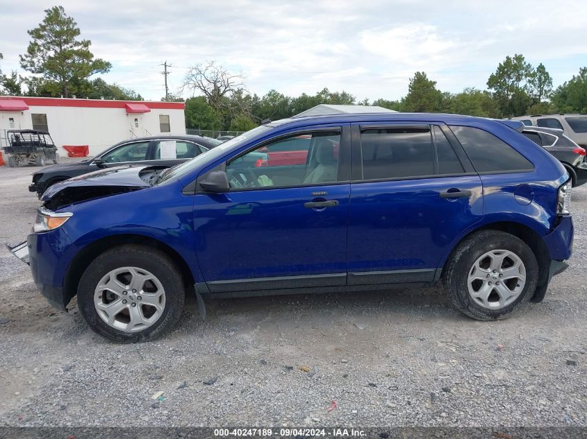 2013 Ford Edge Se VIN: 2FMDK4GC3DBB72946 Lot: 40247189